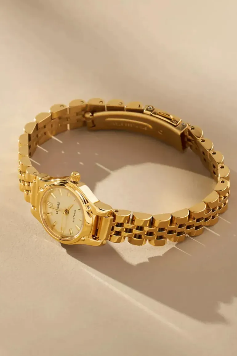 ISOBEL WATCH . Gold .