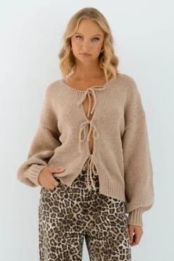 Ivy tie Front Cardi