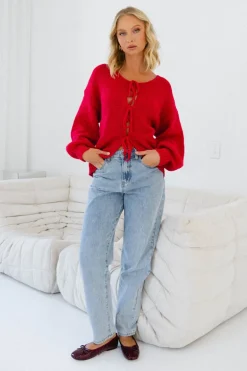 Ivy tie Front Cardi