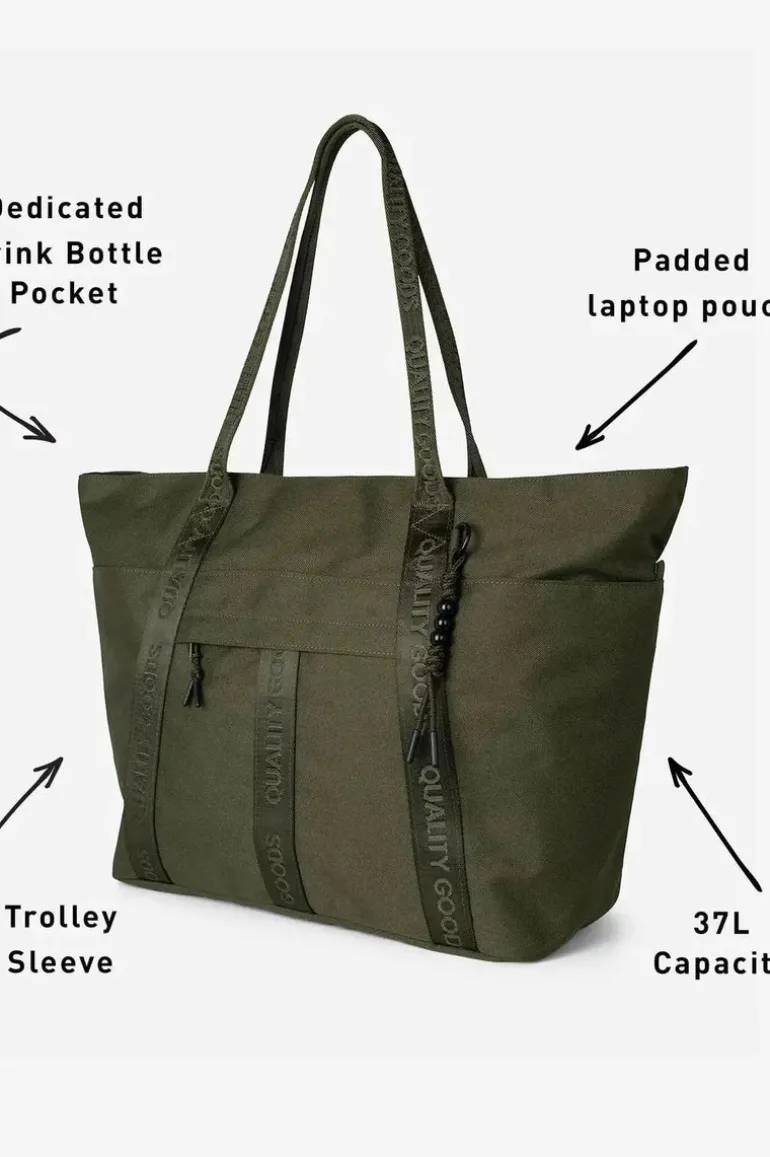 Jasper Large Tote - Army