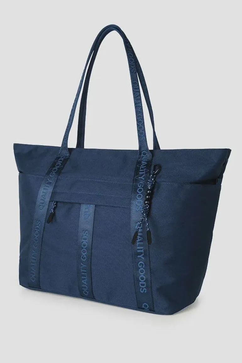 Jasper Large Tote - Navy
