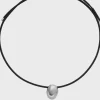 Jean Necklace . Silver