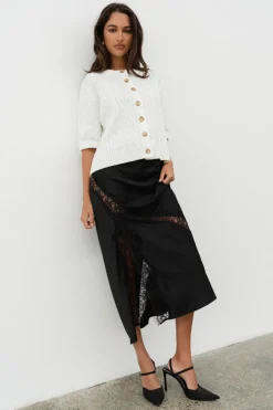 Jody Light Cable Knit Cardi