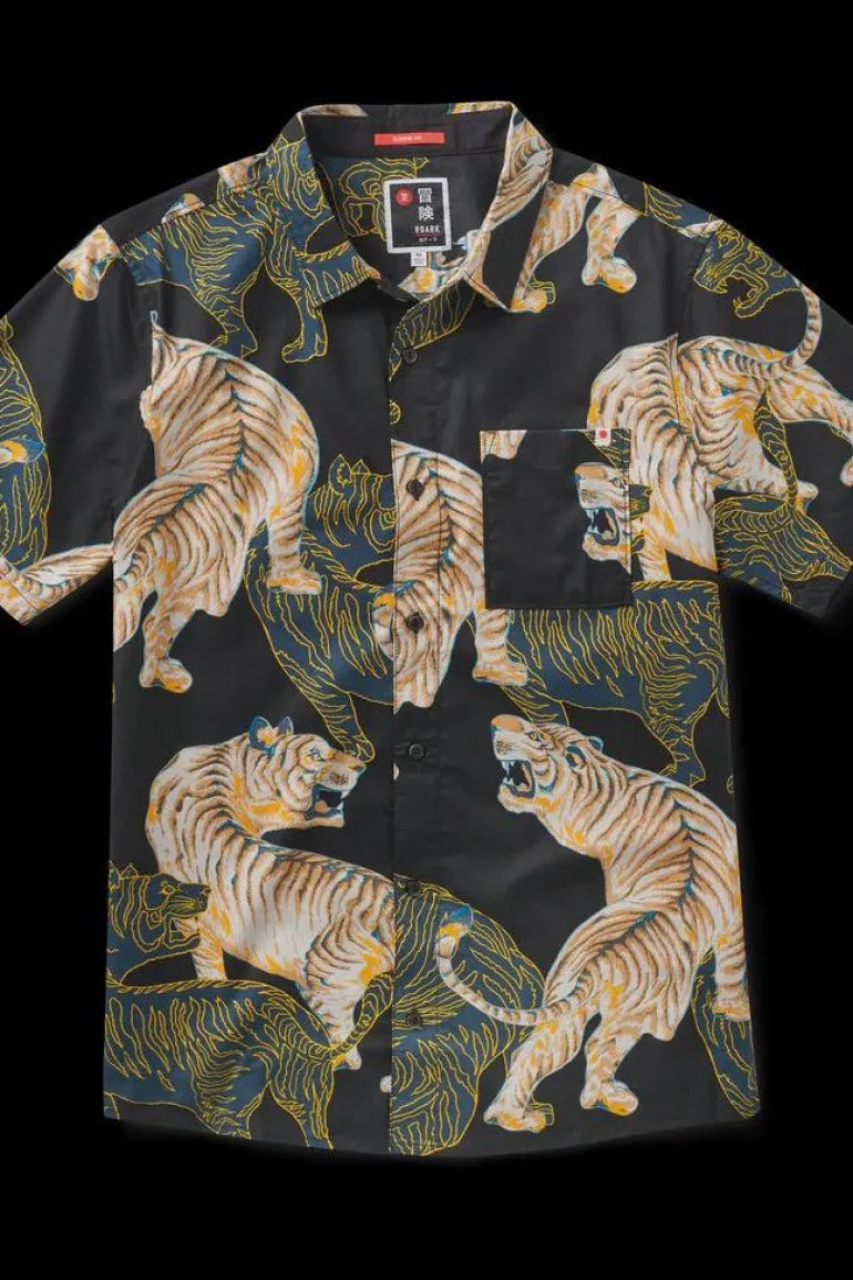 JOURNEY SHIRT Black Shadow Tiger