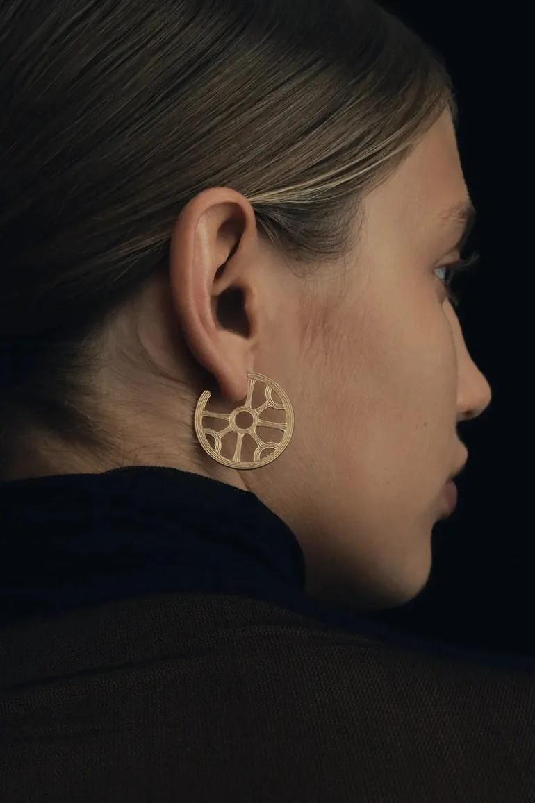 KALINDA HOOPS GOLD