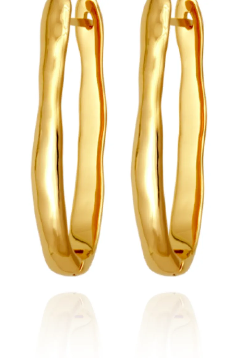 Kaolin Earrings Gold
