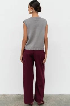 Kasey Button Knit Vest