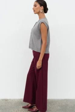 Kasey Button Knit Vest