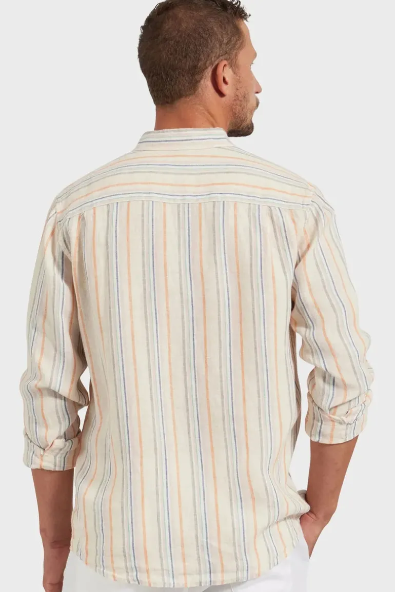 La Jolla Linen Shirt Multi