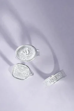 Labyrinth Ring Sterling Silver