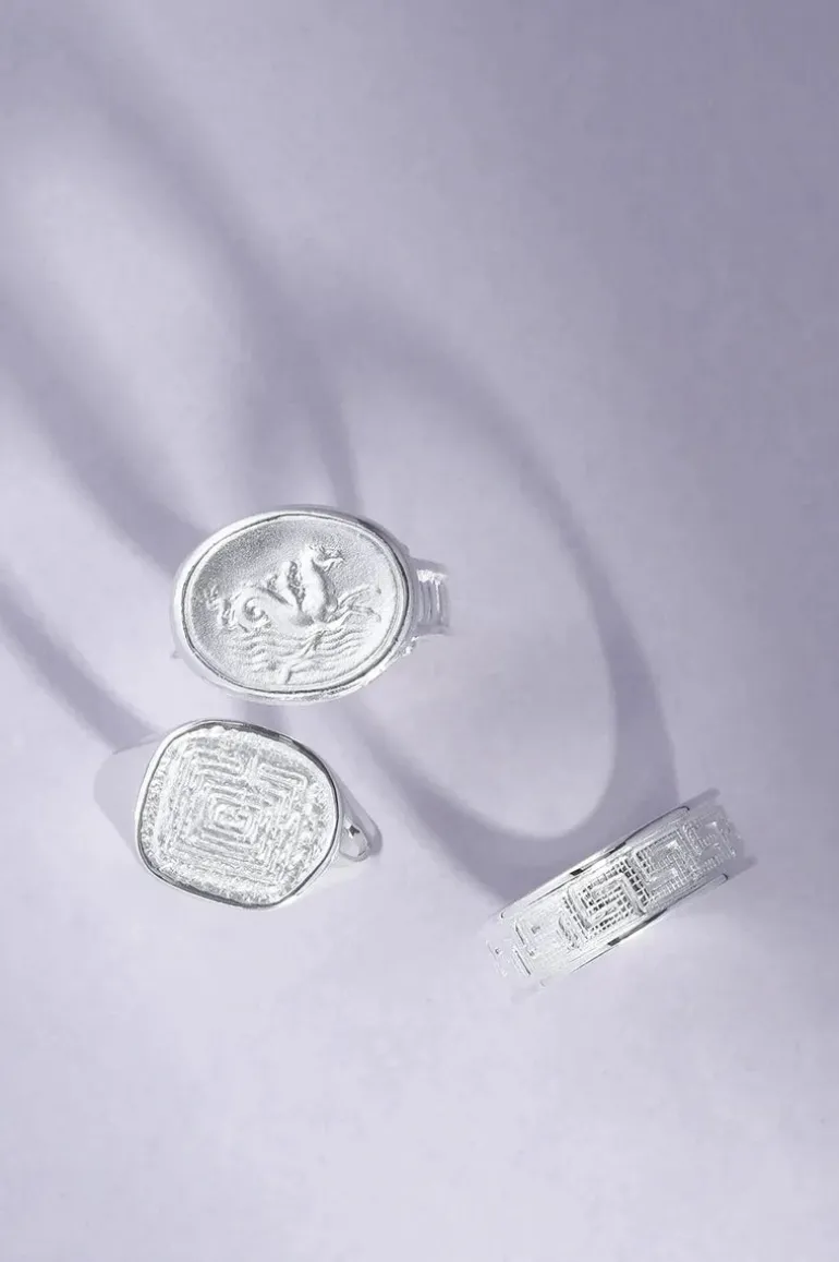 Labyrinth Ring Sterling Silver