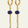 LAZULI EARRINGS GOLD