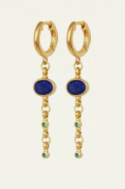 LAZULI EARRINGS GOLD