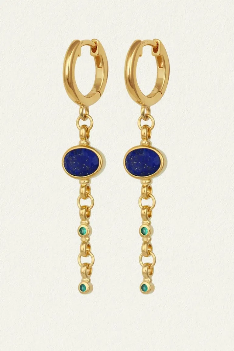 LAZULI EARRINGS GOLD
