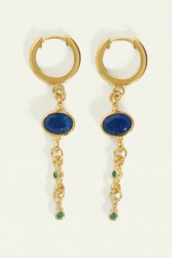 LAZULI EARRINGS GOLD