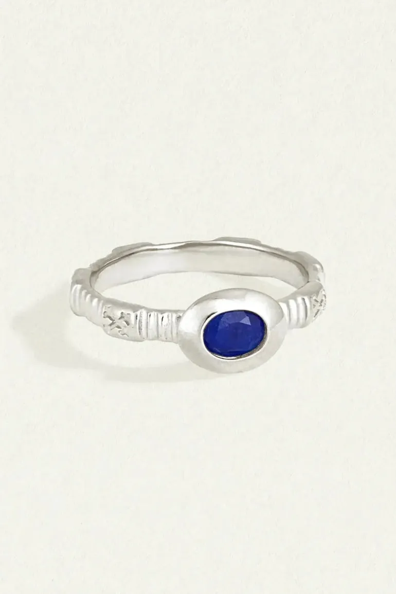 LAZULI RING SILVER