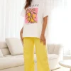 Limone Yellow Racer Pants