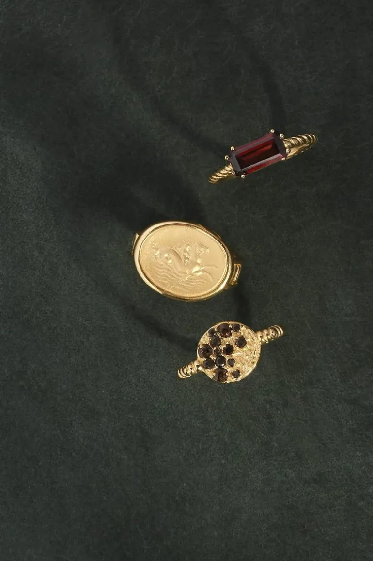 Livy Ring Gold Vermeil