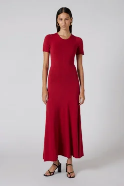 Love Reframed Knit Dress - Red