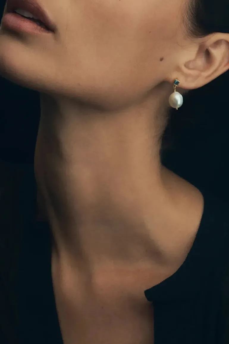 LULU EARRINGS GOLD VERMEIL