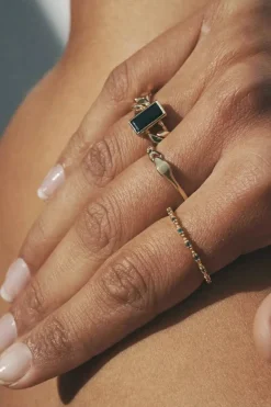 Maira Topaz Ring Gold