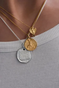 Mars Necklace Gold Vermeil