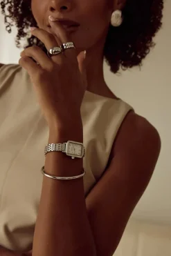 MASON Watch. Silver .