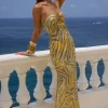 MIDAL MAXI DRESS - SIVELLA PRINT