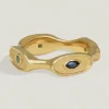 MIRA SEAL RING GOLD VERMEIL