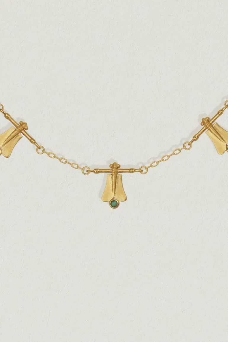 NECTAR NECKLACE GOLD VERMEIL