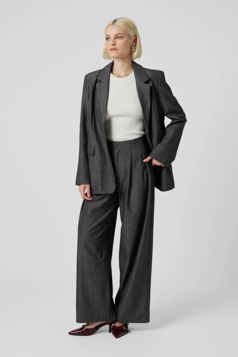 Newport Pinstripe Blazer