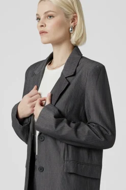 Newport Pinstripe Blazer