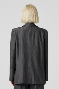 Newport Pinstripe Blazer