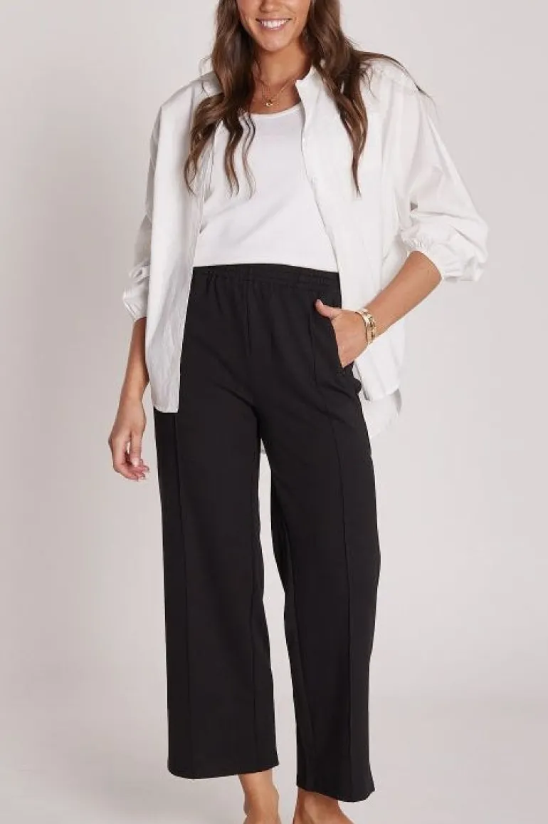 Noah Cropped Pant - Black