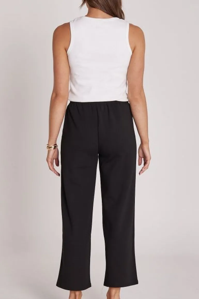 Noah Cropped Pant - Black
