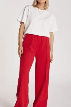 Noah Wide Pant - Red Stripe