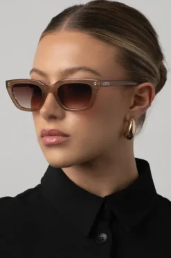 Nove - Transparent Coffee/Brown