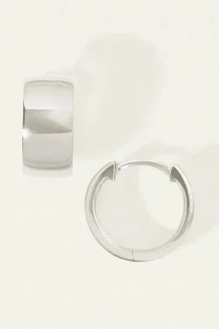 NYLA HOOPS SILVER