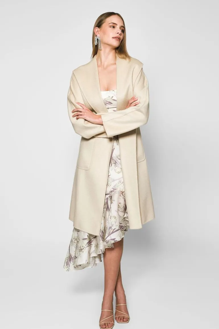 Nyra Wool Coat - Parchment