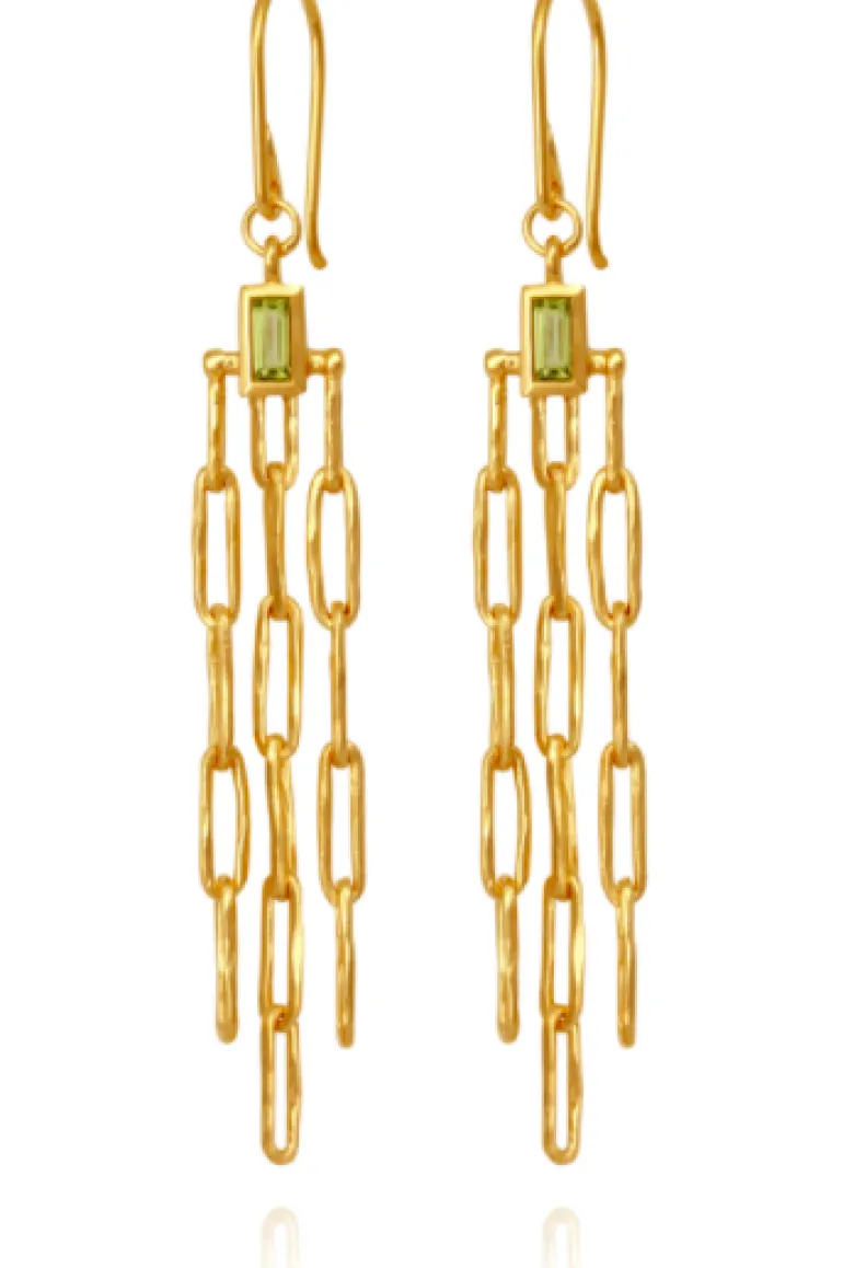 Olea Earrings Gold