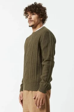 Oslo Cable Knit Fatigue