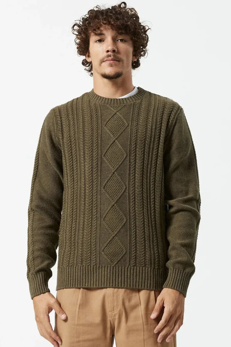 Oslo Cable Knit Fatigue