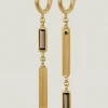 PELE EARRINGS GOLD VERMEIL