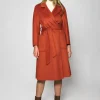 Peyton Wool Coat - Amber