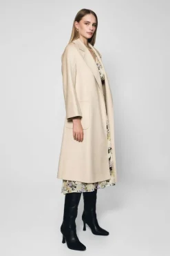 Peyton Wool Coat - Oat
