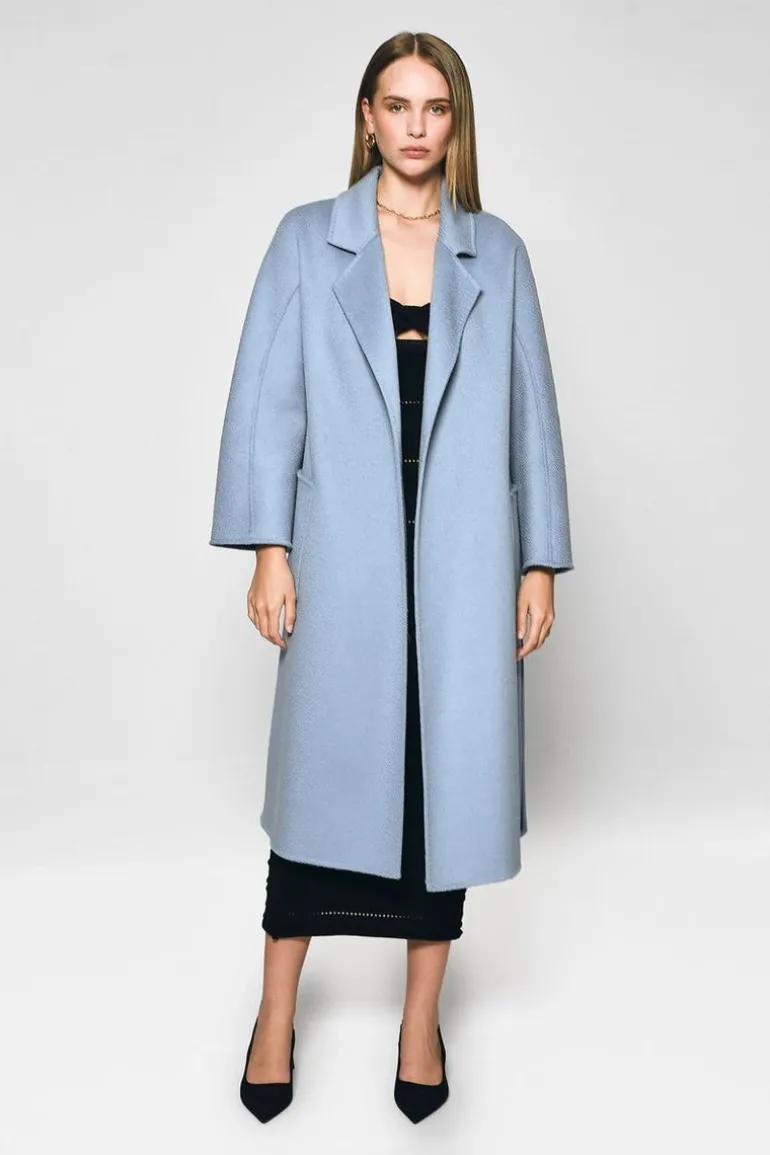 Peyton Wool Coat - Peppermint