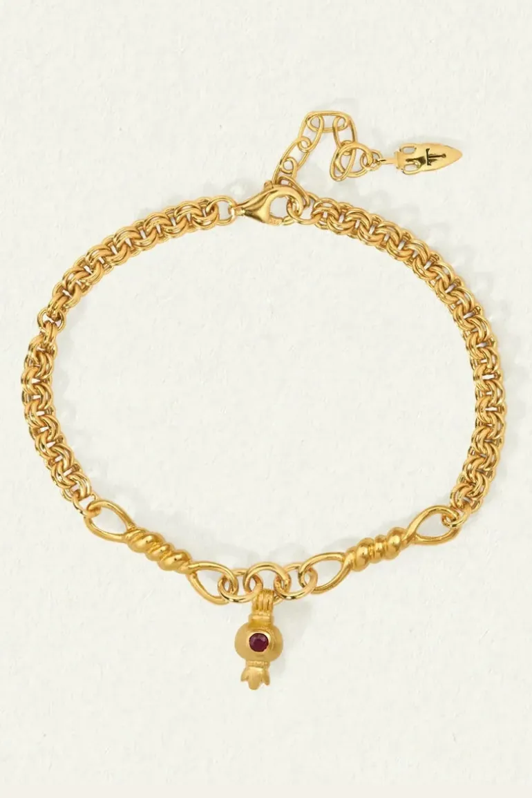 POMEGRANATE BRACELET GOLD