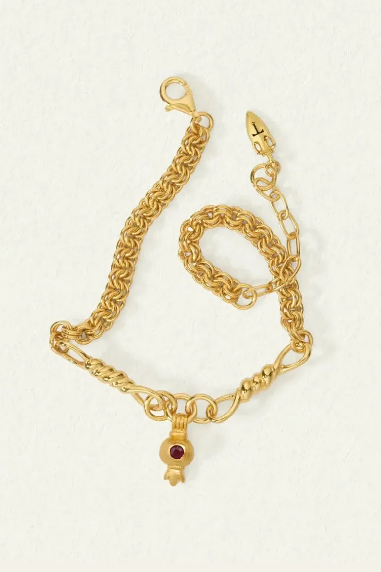 POMEGRANATE BRACELET GOLD