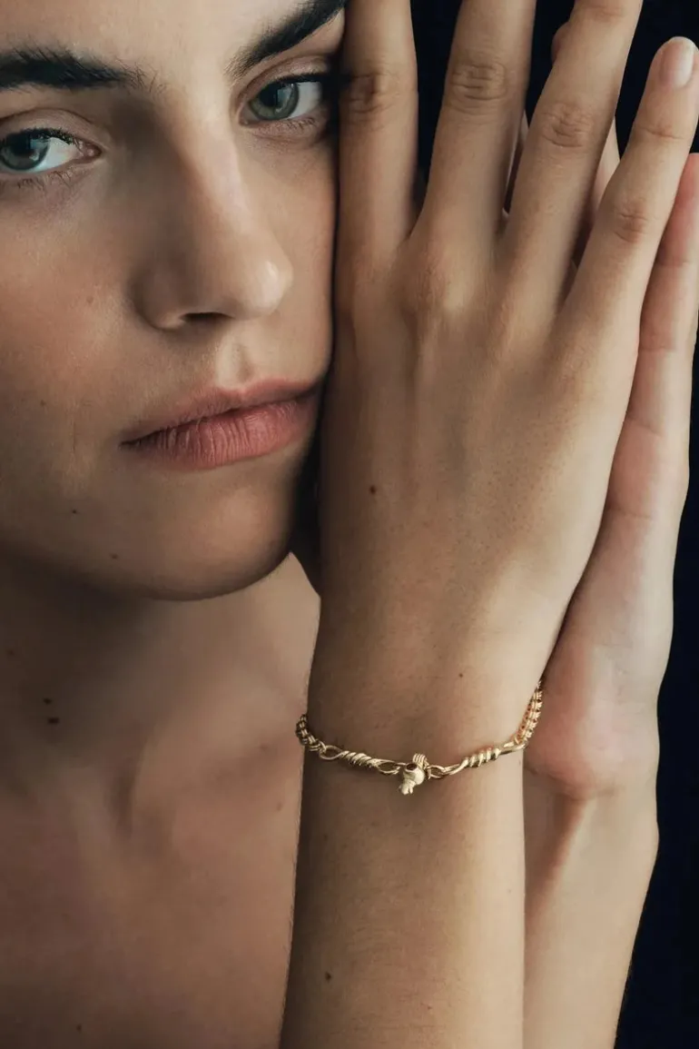 POMEGRANATE BRACELET GOLD