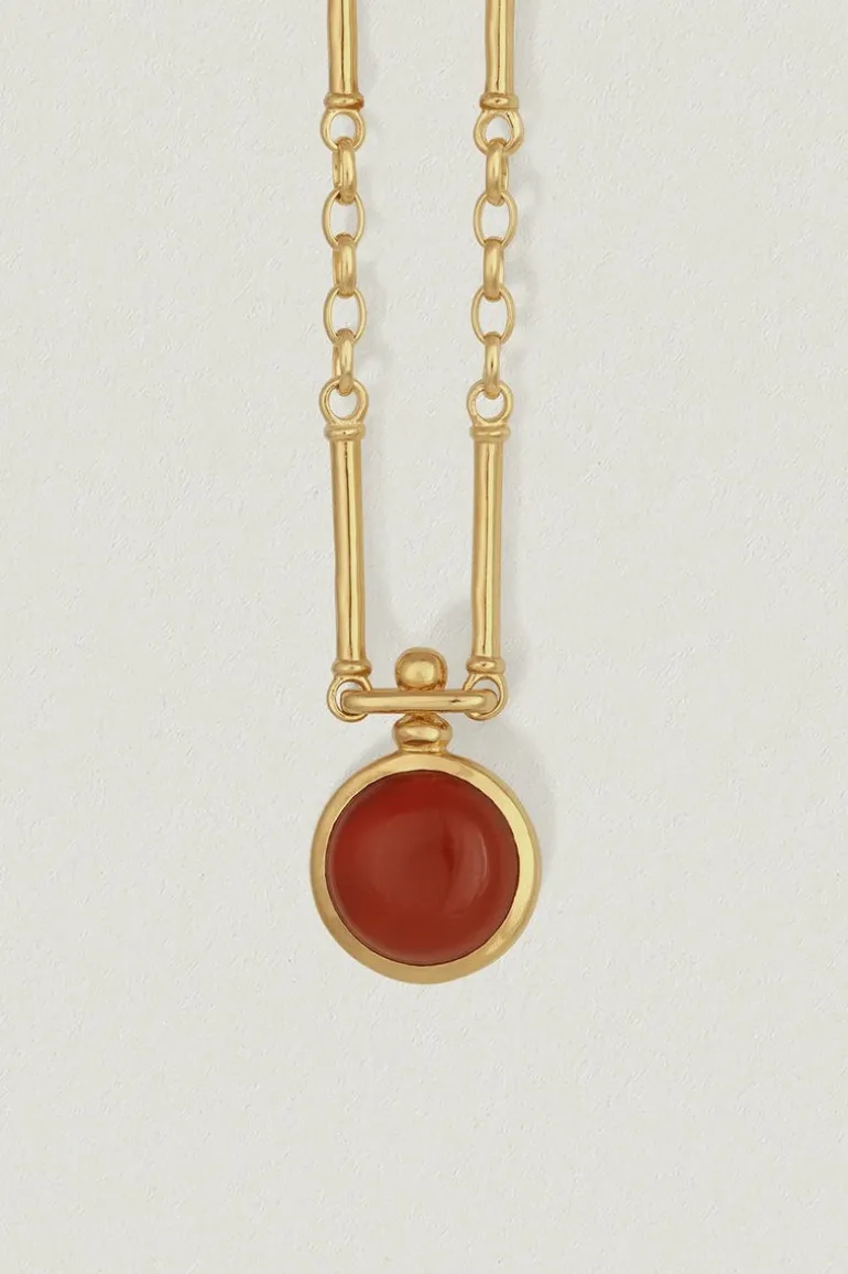 Pompeii Necklace Gold Vermeil